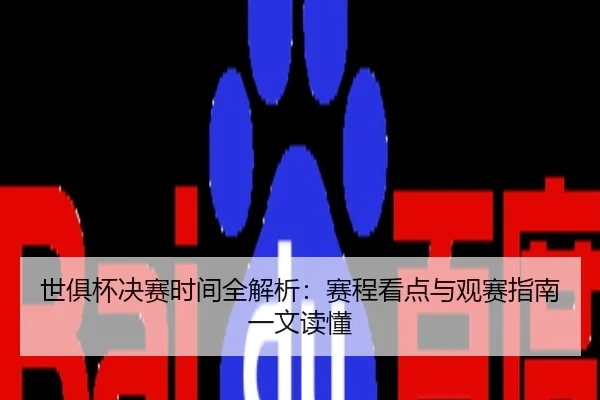 世俱杯决赛时间全解析：赛程看点与观赛指南一文读懂